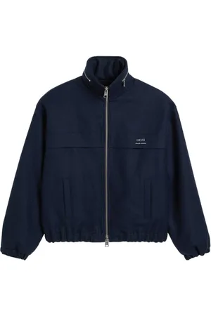 Ami Virgin wool hooded jacket