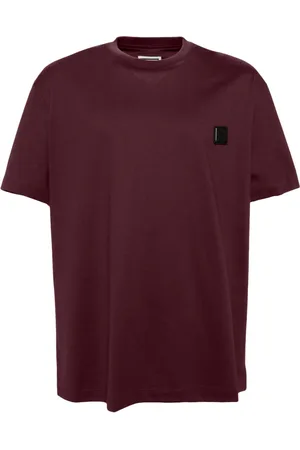 WOOYOUNGMI Logo-patch cotton T-shirt