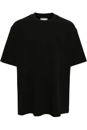 WOOYOUNGMI Logo-patch cotton T-shirt