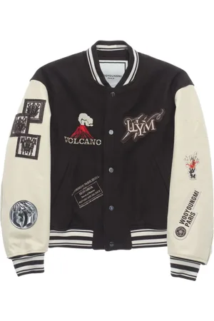 WOOYOUNGMI Patch-detail bomber jacket