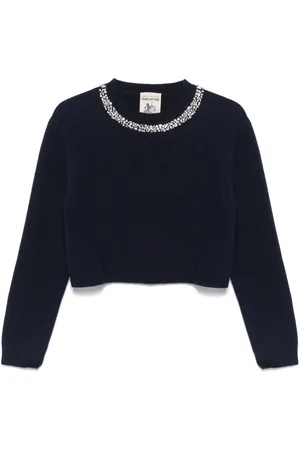 SEMICOUTURE Crystal-embellished sweater