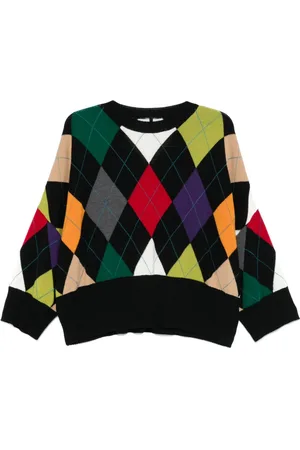 PIERANTONIO GASPARI Argyle-pattern sweater