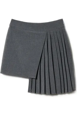 Twin-Set Flannel pleated skirt