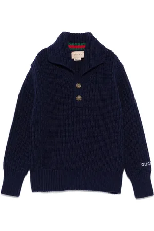 Gucci Ribbed-knit wool jumper