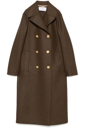 Harris Wharf London Virgin-wool military coat