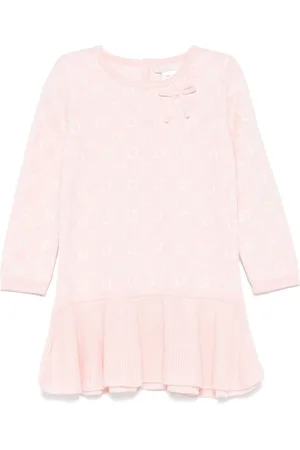 Liu Jo Monogram-jacquard dress