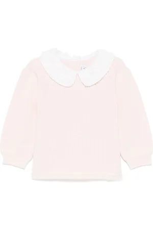 Tartine Et Chocolat Appliqué-collar sweater