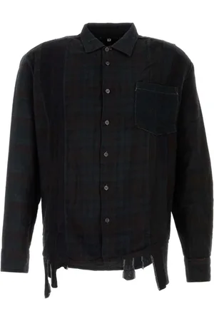 Pins & Needles Embroidered flannel shirt