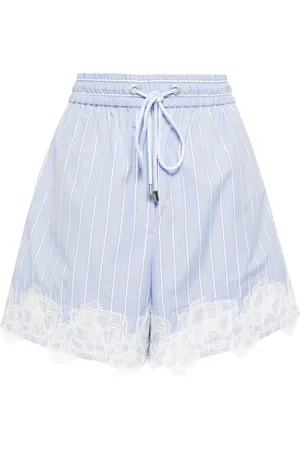 3.1 Phillip Lim Drawstring striped shorts