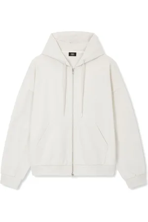 Studio Tomboy Zip-up cotton hoodie