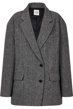 Studio Tomboy Herringbone-pattern blazer