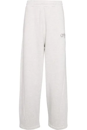 FIVE CM Logo-embroidered cotton-blend track pants