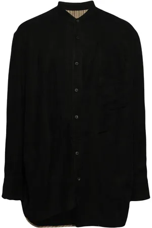 ZIGGY CHEN Asymmetric pleated shirt