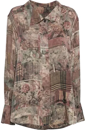 ZIGGY CHEN Liberty-printed shirt