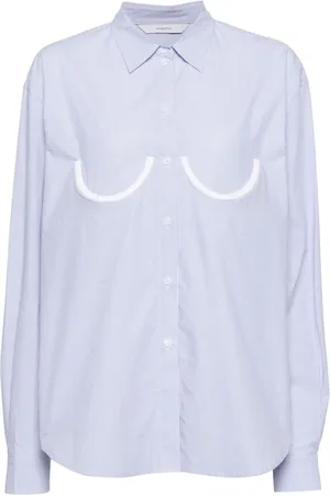 pushBUTTON Stripe bra shirt