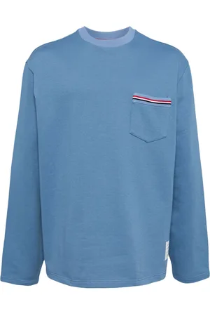 Thom Browne Cotton crew-neck sweatshirt