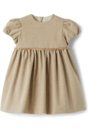 Il gufo Glitter-detail midi dress
