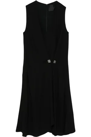 Givenchy 4G-motif crepe midi dress