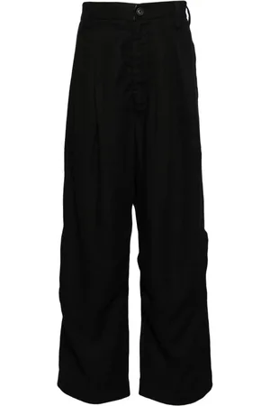 ZIGGY CHEN Linen loose-leg trousers