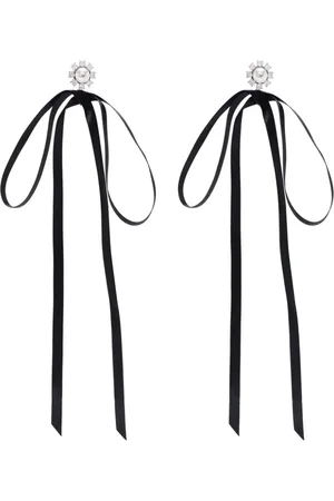 Simone Rocha Bow-ribbon earrings