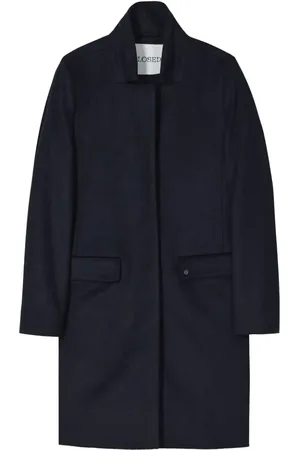 Closed Pori single-breasted coat