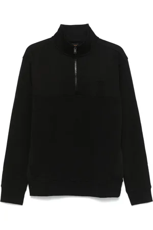 HUGO BOSS Cotton zip-up sweatshirt