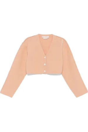 Marni Logo-embroidered cardigan