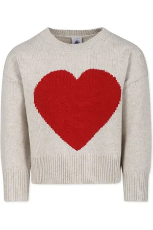 Petit Bateau Heart jumper