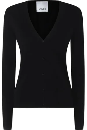 Allude Buttoned cashmere cardigan