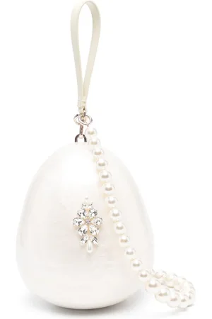 Simone Rocha Large Pearl Egg tote bag