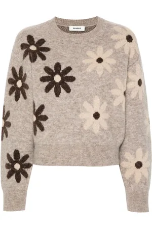 Sandro Floral-patterned jumper