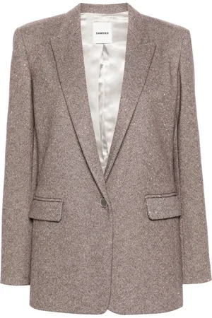 Sandro Rhinestone-embellished blazer