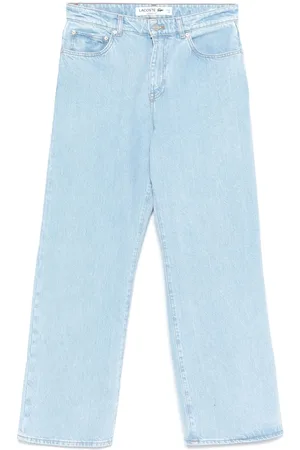 Lacoste Mid-rise straight-leg jeans