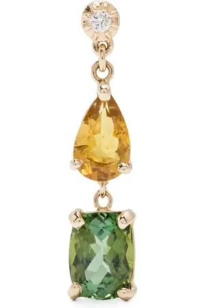 JACQUIE AICHE 14kt yellow Sophia multi-stone earring