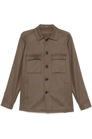 Boggi Milano Cashmere shirt jacket