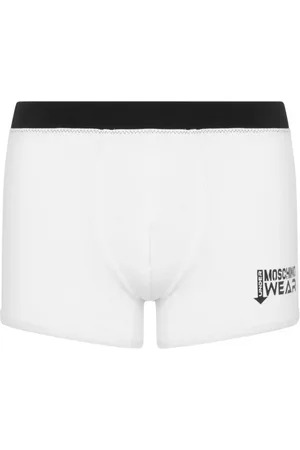 Moschino Logo-print stretch-cotton boxers