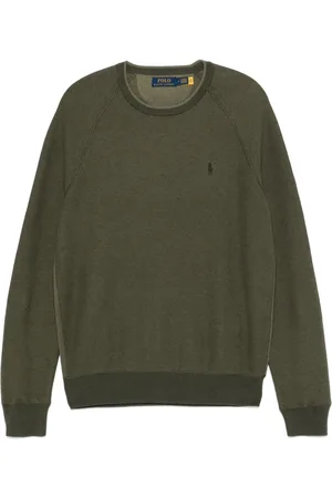 Ralph Lauren Piqué-weave sweater