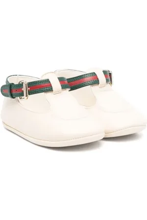 Gucci Web-stripe ballet flats