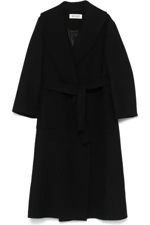 Rohe Shawl-collar wrap coat
