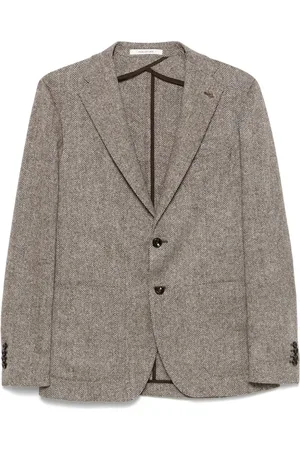 TAGLIATORE Herringbone blazer