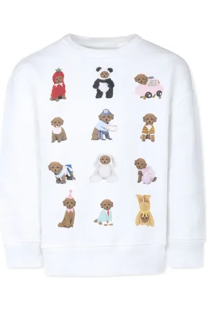 CAROLINE BOSMANS Dog-print sweatshirt