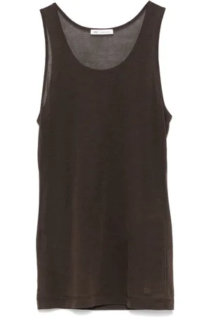 Ami Sheer tank top