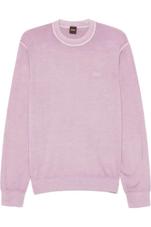 HUGO BOSS Embroidered-logo sweater