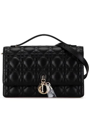Dior 2023 Lambskin Cannage My Dior Top Handle Bag satchel