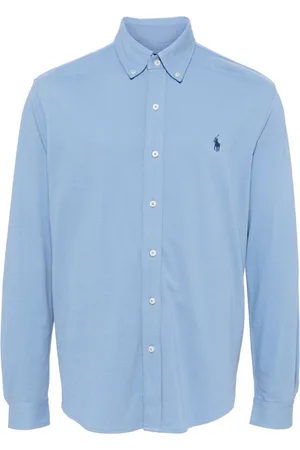 Ralph Lauren Logo-embroidered cotton shirt
