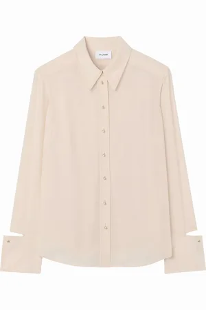 ST. JOHN Crepe de chine silk blouse
