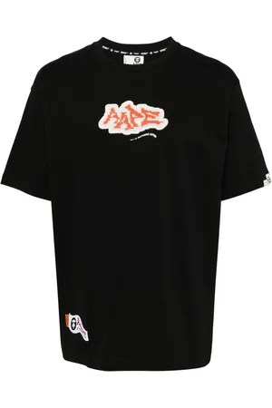 A Bathing Ape Logo-embellished cotton T-shirt
