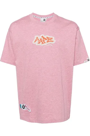 A Bathing Ape Logo print short sleeve tee