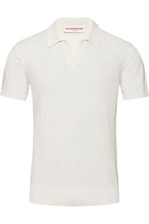 Orlebar Brown Horton knitted polo shirt