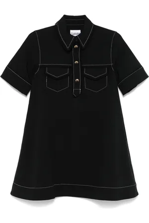 Ganni Crepe mini dress